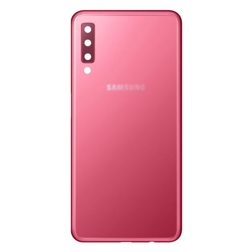 For Samsung Galaxy A7 (2018) A750F Replacement Rear Battery Cover with Adhesive (Pink)-Repair Outlet