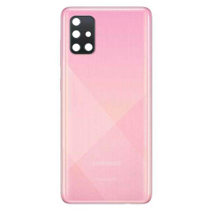For Samsung Galaxy A71 A715 Replacement Rear Battery Cover (Prism Crush Pink)-Repair Outlet