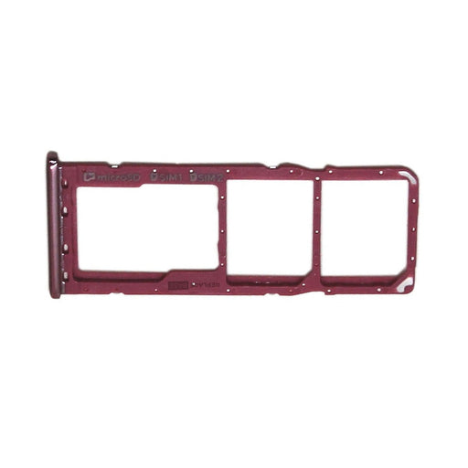 For Samsung Galaxy A750 / A7 2018 Replacement Dual SIM & SD Card Tray (Deep Pink)-Repair Outlet