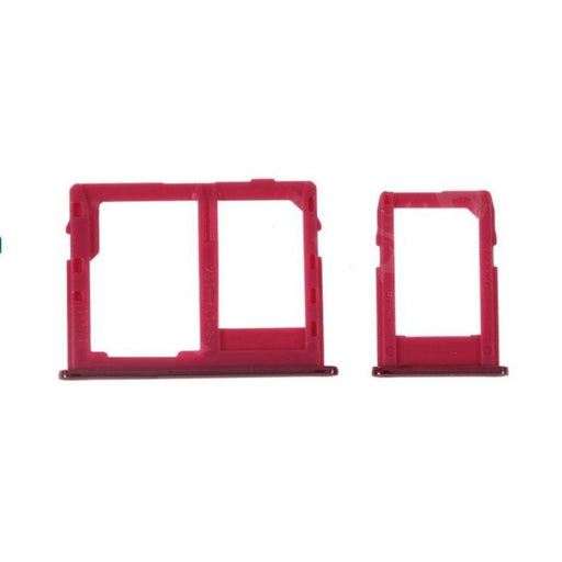 For Samsung Galaxy J6 Plus J610 Replacement Sim Card Tray (Red)-Repair Outlet