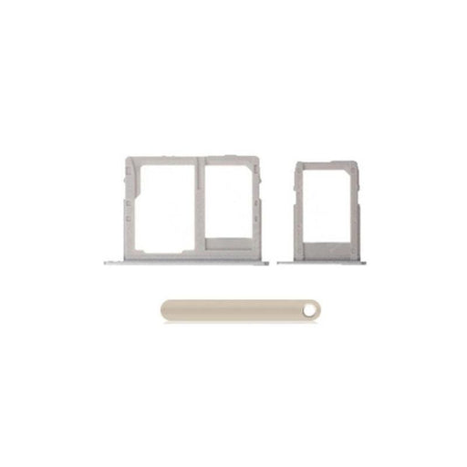 For Samsung Galaxy J8 J810 Replacement Sim Card Tray (Gold)-Repair Outlet