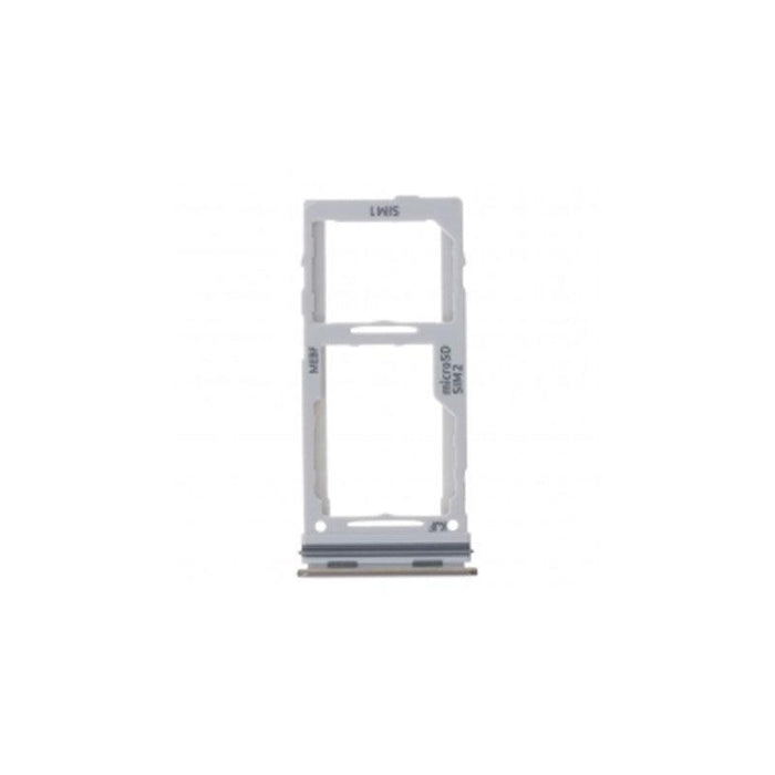 For Samsung Galaxy M52 5G Replacement Sim Card Tray (White)-Repair Outlet