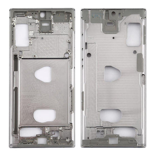 For Samsung Galaxy Note 10 N970F Replacement Mid Frame Chassis With Buttons (White)-Repair Outlet