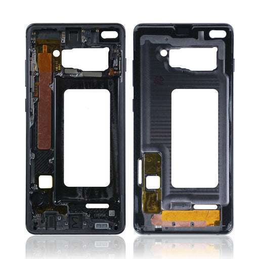 For Samsung Galaxy S10 G973F Replacement Mid Frame Chassis With Buttons (Black)-Repair Outlet