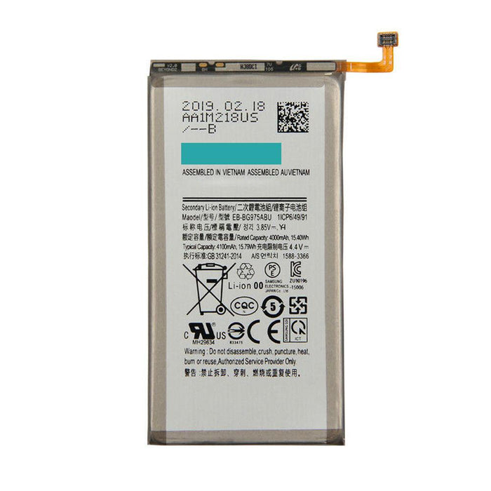 For Samsung Galaxy S10 Plus G975F Replacement Battery 4100mAh-Repair Outlet
