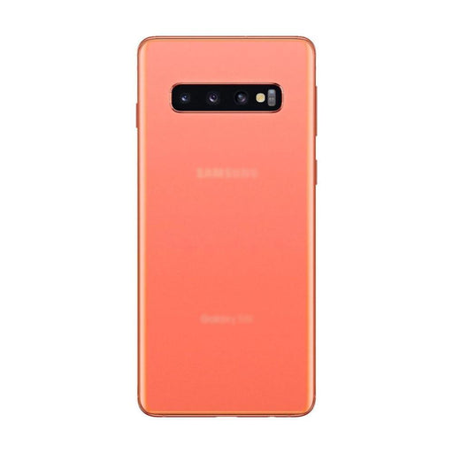 For Samsung Galaxy S10+ Replacement Rear Battery Cover with Adhesive (Flamingo Pink)-Repair Outlet