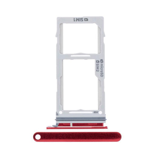 For Samsung Galaxy S10e G970 Replacement Dual Sim Card Tray (Red)-Repair Outlet