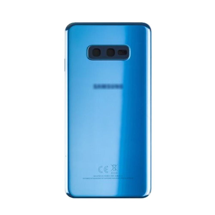 For Samsung Galaxy S10e Replacement Rear Battery Cover with Adhesive (Prism Blue)-Repair Outlet