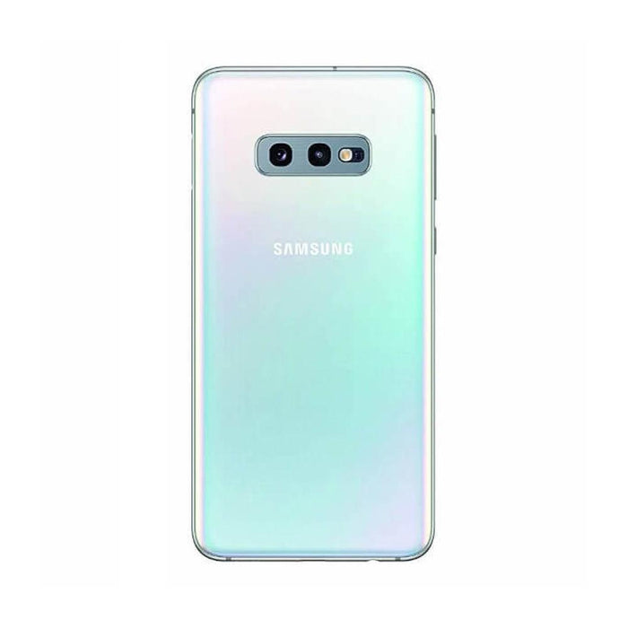 For Samsung Galaxy S10e Replacement Rear Battery Cover with Adhesive (Prism White)-Repair Outlet