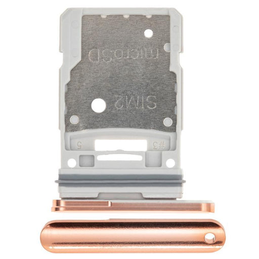 For Samsung Galaxy S20 FE G970 Replacement Dual Sim Card Tray (Cloud Orange)-Repair Outlet