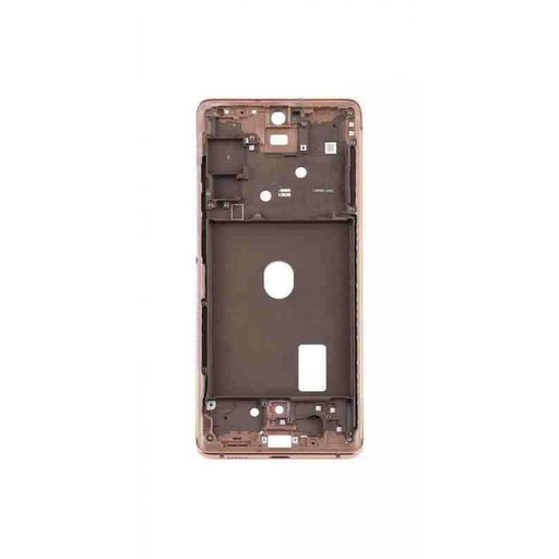 For Samsung Galaxy S20 FE G970 Replacement Mid Frame Chassis (Cloud Orange)-Repair Outlet