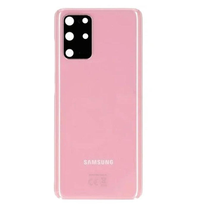 For Samsung Galaxy S20 Plus Rear Battery Cover Including Lens with Adhesive (Cloud Pink)-Repair Outlet