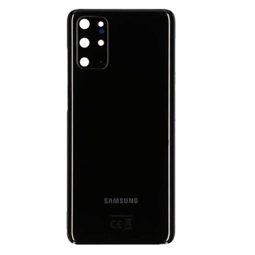 For Samsung Galaxy S20 Plus Rear Battery Cover Including Lens with Adhesive (Cosmic Black)-Repair Outlet