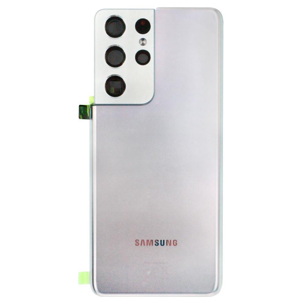 For Samsung Galaxy S21 Ultra G998 Replacement Battery Cover (Phantom Silver)-Repair Outlet