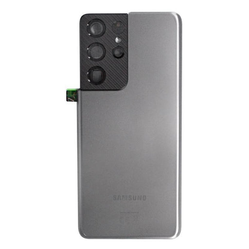 For Samsung Galaxy S21 Ultra G998 Replacement Battery Cover (Phantom Titanium)-Repair Outlet