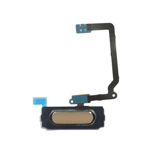 For Samsung Galaxy S5 G900F Replacement Home Button Flex Cable (Gold)-Repair Outlet