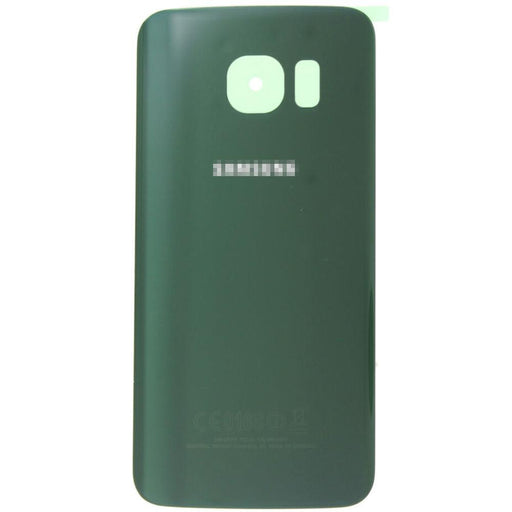 For Samsung Galaxy S6 Edge Replacement Rear Battery Cover with Adhesive (Green)-Repair Outlet
