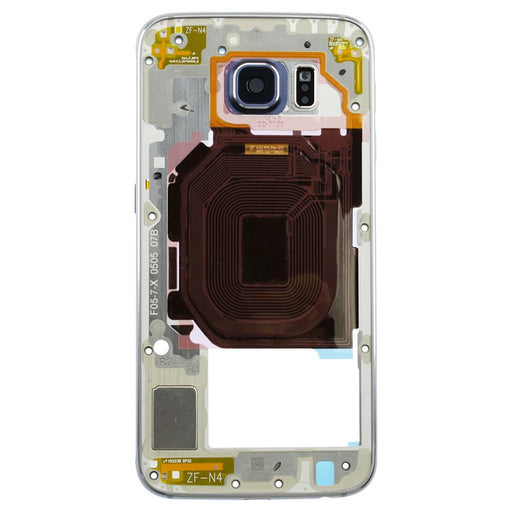 For Samsung Galaxy S6 Midframe and Bezel (Black)-Repair Outlet