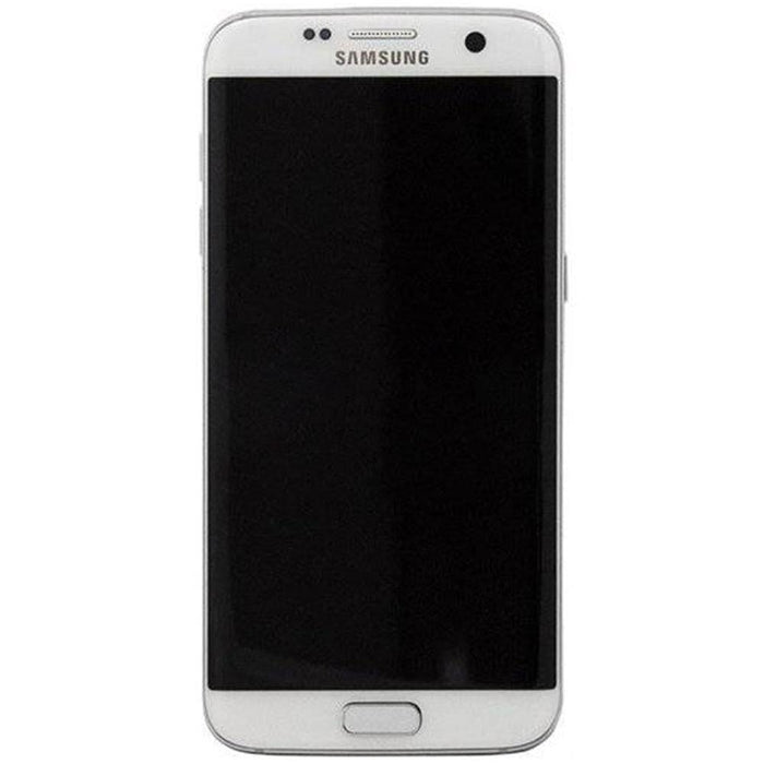 For Samsung Galaxy S7 Edge G935F Replacement LCD Touch Screen Full Frame (White)-Repair Outlet