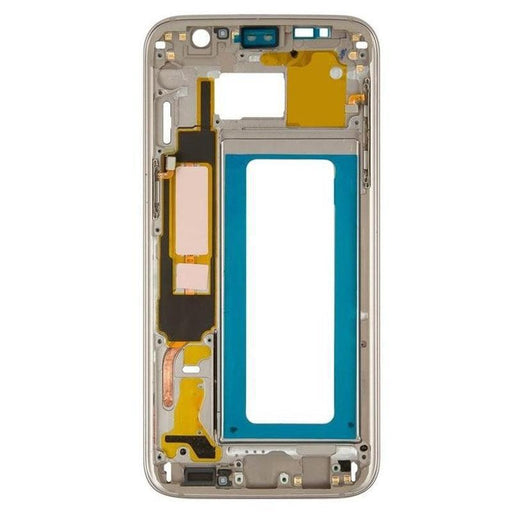 For Samsung Galaxy S7 Edge Replacement Mid Frame Chassis (Gold)-Repair Outlet