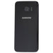 For Samsung Galaxy S7 Edge Replacement Rear Battery Cover with Adhesive (Black)-Repair Outlet