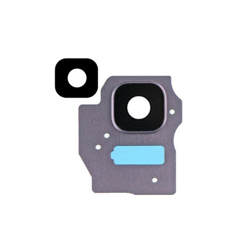 For Samsung Galaxy S8 Plus G955F Replacement Rear Camera Lens With Cover Bezel Ring (Orchid Grey)-Repair Outlet