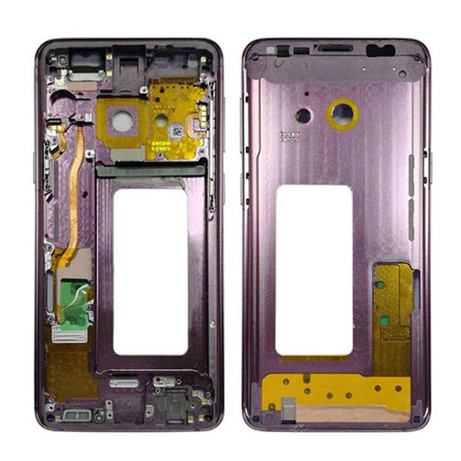 For Samsung Galaxy S9 G960F Replacement Mid Frame Chassis With Buttons (Purple)-Repair Outlet