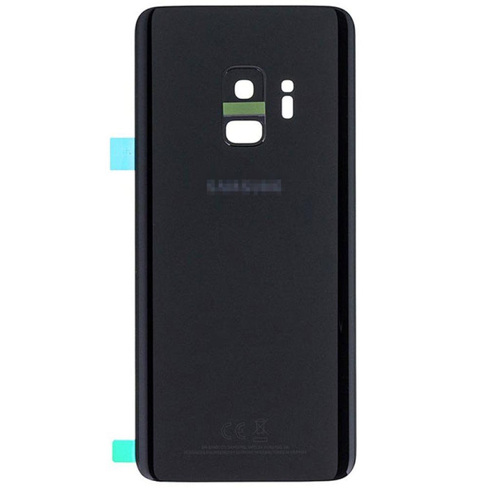 For Samsung Galaxy S9 Replacement Rear Battery Cover with Adhesive (Black)-Repair Outlet