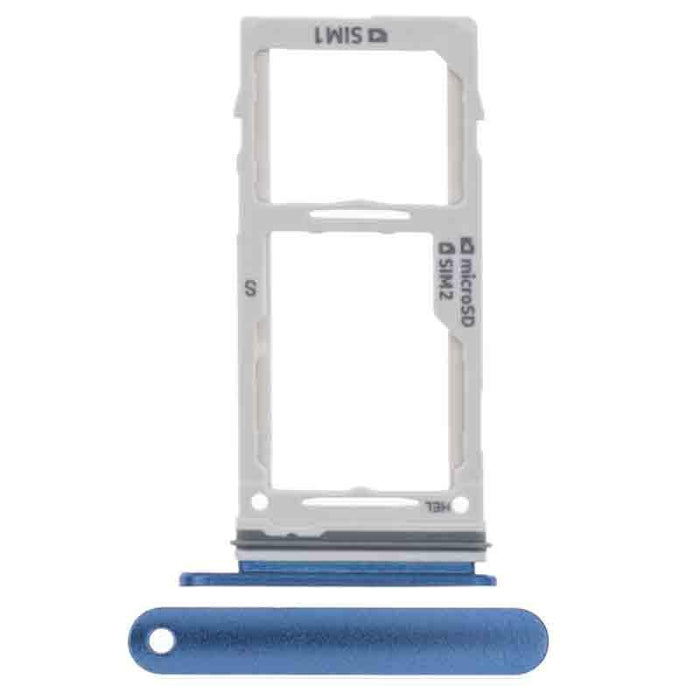 For Samsung Galaxy S9 / S9 Plus Replacement Dual Sim Card Tray (Blue)-Repair Outlet