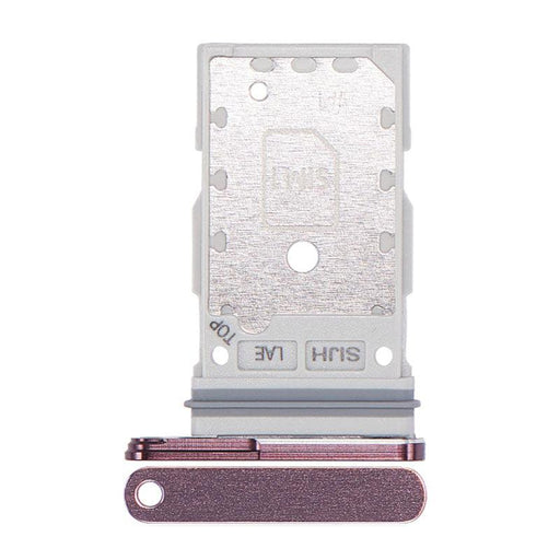 For Samsung S22 Ultra Replacement Sim Card Tray (Burgundy)-Repair Outlet
