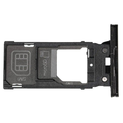 For Sony Xperia XZ2 Replacement Sim And Memory Card Tray (Black)-Repair Outlet