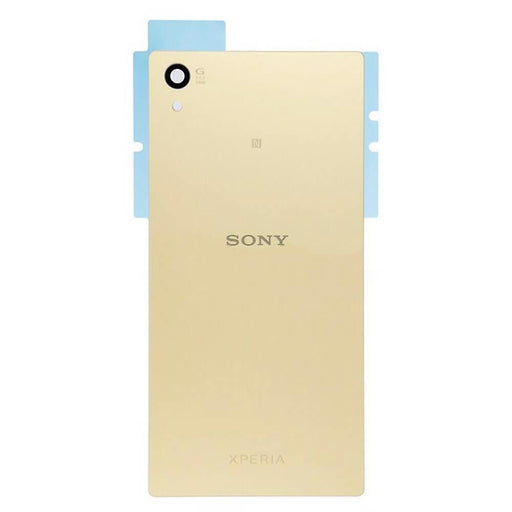 For Sony Xperia Z5 Battery Cover Rear Glass Panel Back Replacement (Gold)-Repair Outlet