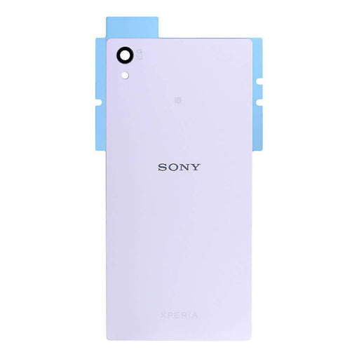 For Sony Xperia Z5 Battery Cover Rear Glass Panel Back Replacement (Silver)-Repair Outlet