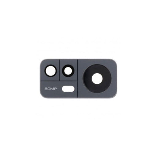 For Xiaomi 12 Replacement Rear Camera Lens With Cover Bezel Ring (Black)-Repair Outlet