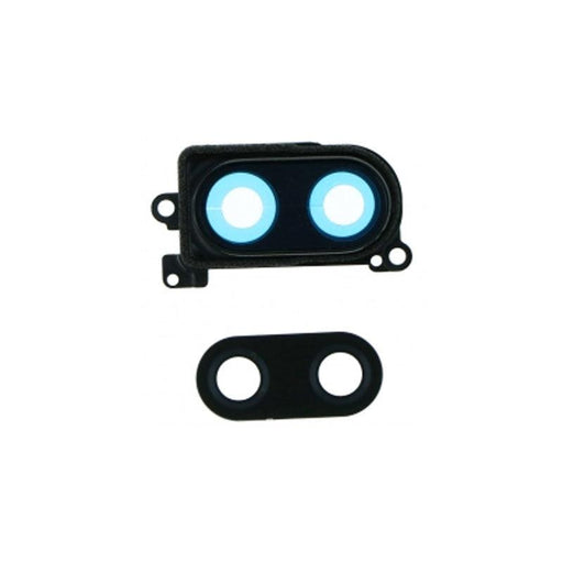 For Xiaomi Mi 8 Lite Replacement Rear Camera Lens With Cover Bezel Ring (Black)-Repair Outlet