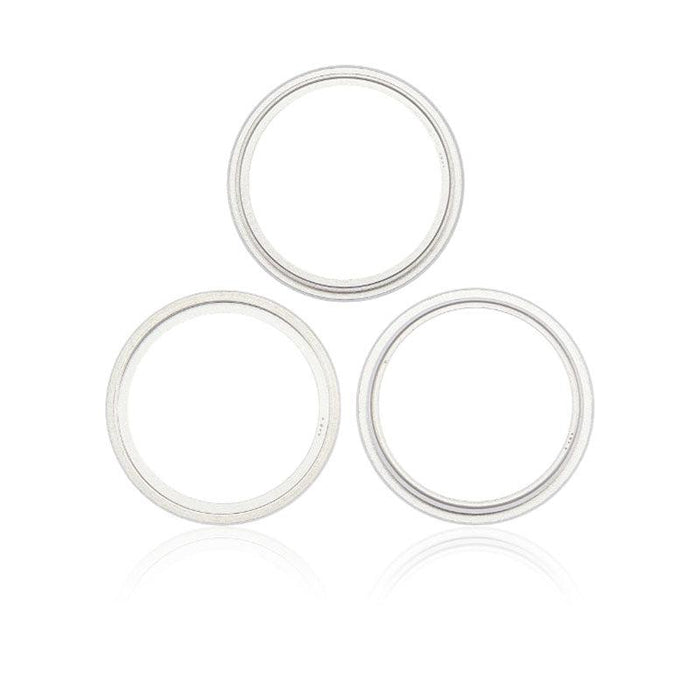 For iPhone 14 Pro / 14 Pro Max Replacement Camera Lens Ring (Silver)-Repair Outlet