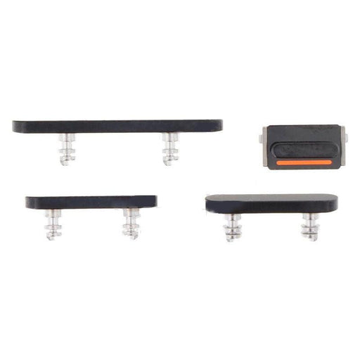 For iPhone 14 Pro Max Replacement Button Set (Space Black)-Repair Outlet