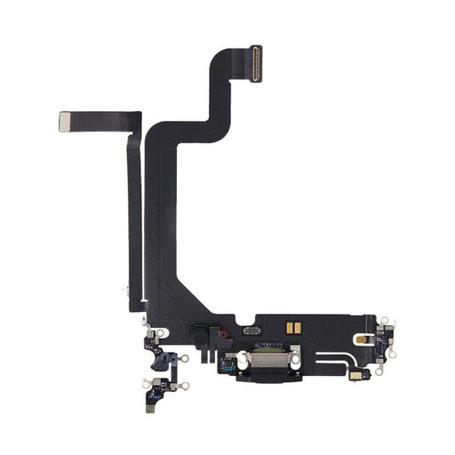 For iPhone 14 Pro Max Replacement Charging Port Flex Cable (Space Black)-Repair Outlet