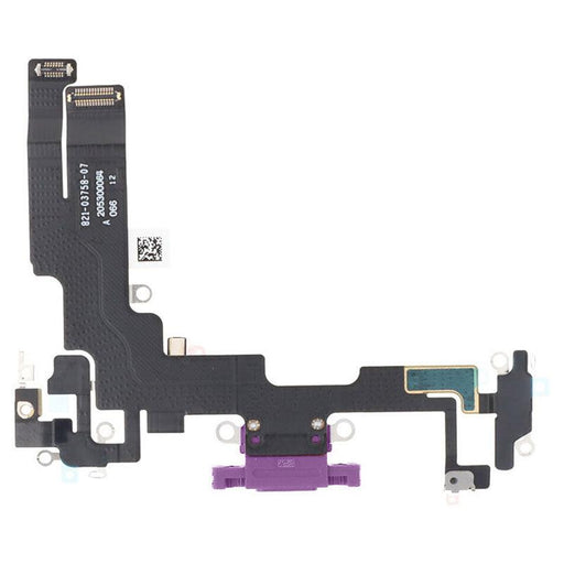 For iPhone 14 Replacement Charging Port Flex (Purple)-Repair Outlet