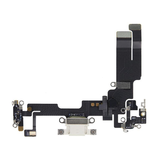 For iPhone 14 Replacement Charging Port Flex (Starlight)-Repair Outlet