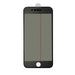For iPhone 8 Black Replacement 6in1 Front Glass with Frame, OCA, Polariser, Ear Mesh and Small Parts-Repair Outlet