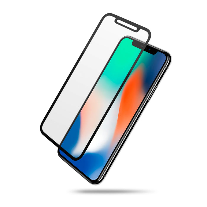 Full Coverage Tempered Glass Screen Protector For iPhone X-Repair Outlet