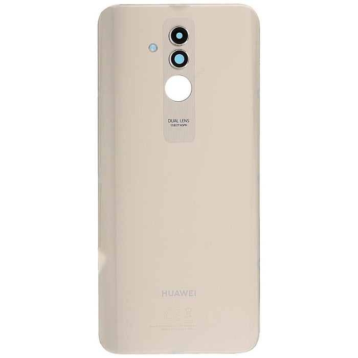 Huawei Mate 20 Lite Replacement Rear Battery Cover Inc Lens with Adhesive (Platinum Gold)-Repair Outlet