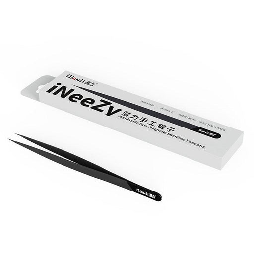 QianLi iNeeZy Handmade Polished Non-Magnetic Stainless Tweezers-Repair Outlet