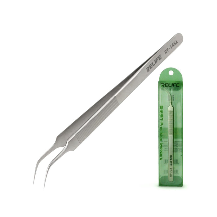 RELIFE RT-14SA Curved Tweezers-Repair Outlet