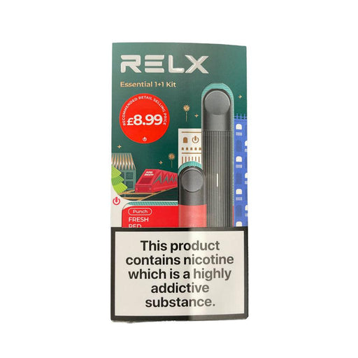 RELX Essential 1+1 Starter Kit Fresh Red (Watermelon)-Repair Outlet