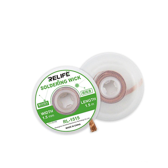 Relife Rl-1515 1.5mm Soldering Wick 1.5m-Repair Outlet