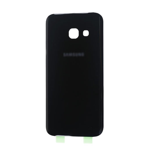 Samsung Galaxy A3 2017 A320 Replacement Rear Battery Cover with Adhesive (Black)-Repair Outlet
