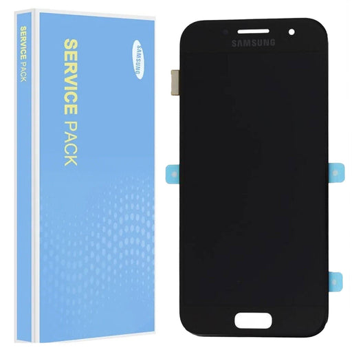 For Samsung Galaxy A3 A320 (2017) Service Pack Black Full Frame Touch Screen Display GH97-19732A-Repair Outlet