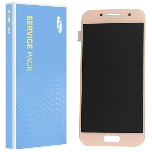 For Samsung Galaxy A3 A320 (2017) Service Pack Pink Touch Screen Display GH97-19732D / GH97-19753D-Repair Outlet